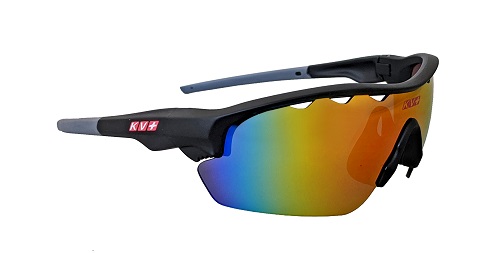 Очки спорт KV+ TICINO black white 1 линза
