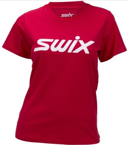 Футболка SWIX BIG LOGO snow white W жен.