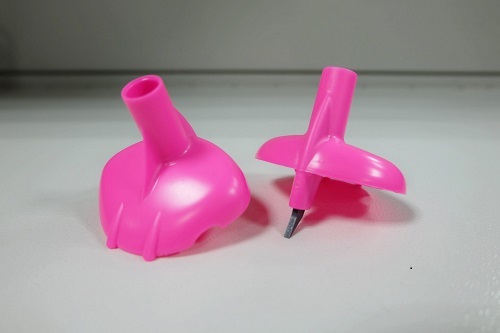 Лапки лыжные KV+ FORZA pink 10 мм.