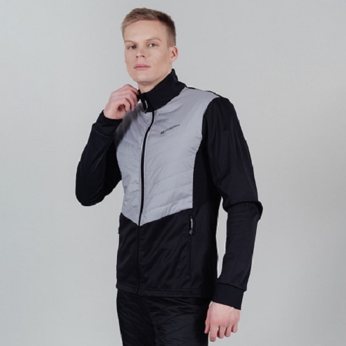 Куртка разминочная NORDSKI Hybrid Black Grey